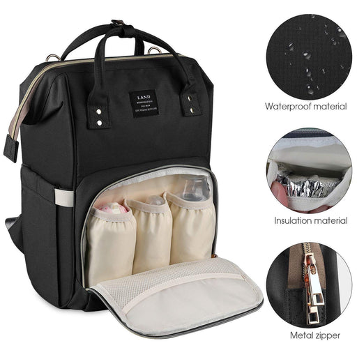 Nappy Bag, Nappy Backpack TC103 | TOUCHANDCATCH NZ - Touch and Catch NZ