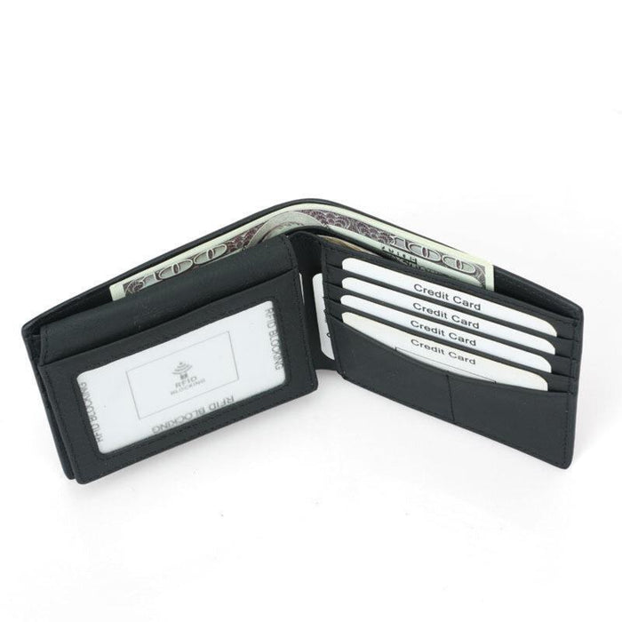 Men's RFID Carbon Fiber Bi-fold Wallet 302-3