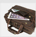 Genuine Leather Briefcase, Laptop Bag 488-4
