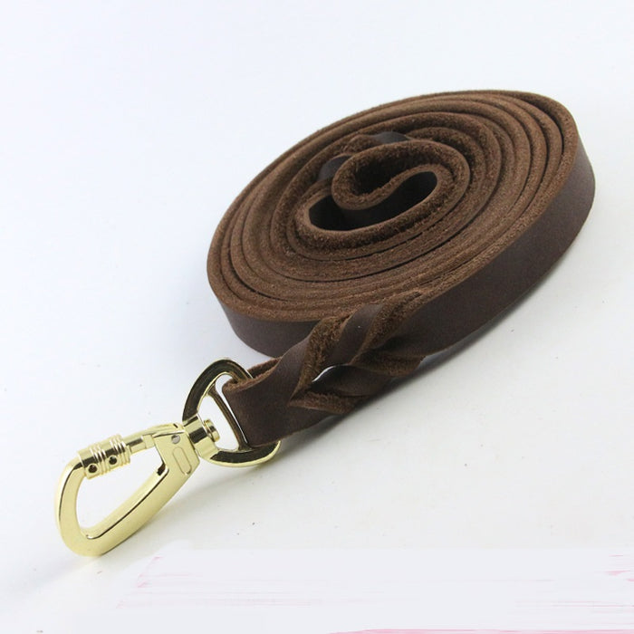 Genuine Leather Dog Lead 1.8 Metre FT | TOUCHANDCATCH NZ - Touch and Catch NZ