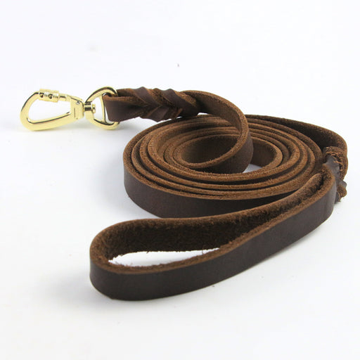 Genuine Leather Dog Lead 1.8 Metre FT | TOUCHANDCATCH NZ - Touch and Catch NZ