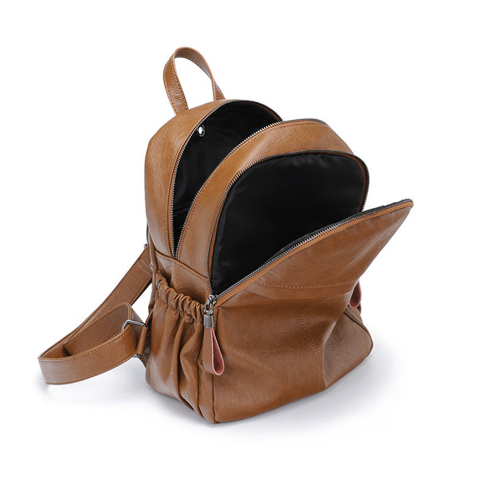 Women's Vegan Leather Backpack 837-3