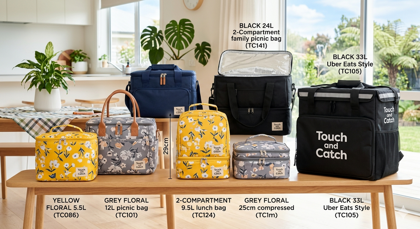 Insulated Lunch Bag, Cooler Bag, Uber Eats Bag
