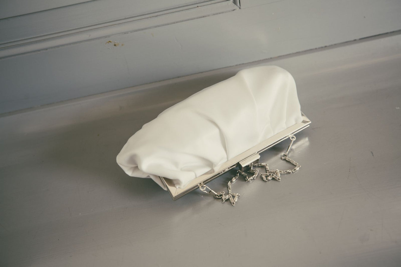 Elegant clutch evening bag woman
