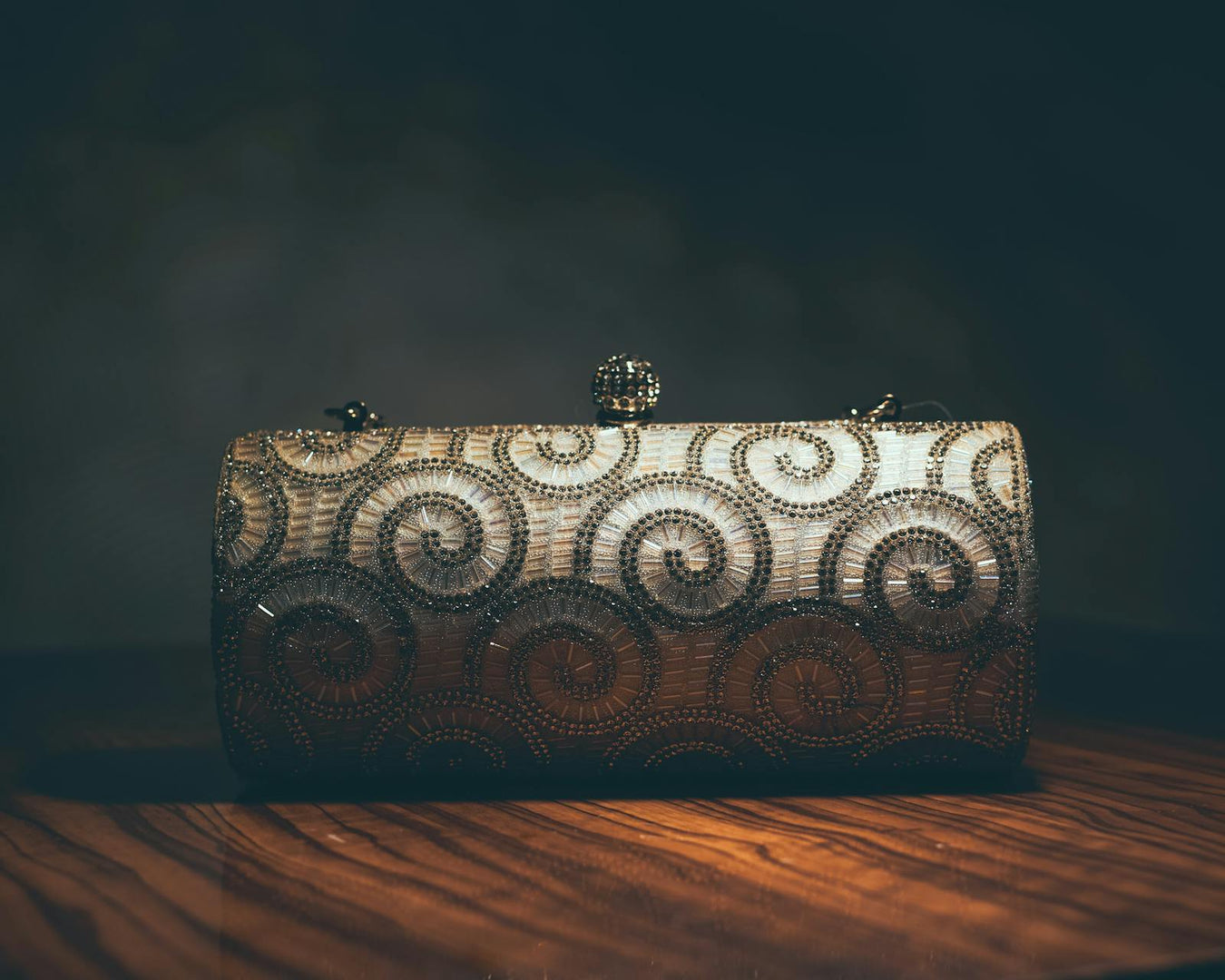 Elegant clutch evening bag