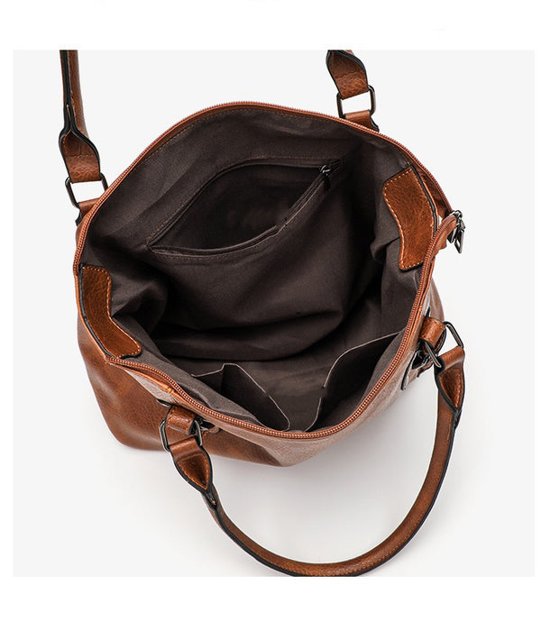 Women's Vegan Leather Tote Bag, Crossbody Bag, Shoulder Bag TC878 | TOUCHANDCATCH NZ - Touch and Catch NZ