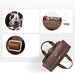 Genuine Leather Briefcase, Laptop Bag - Touch and Catch NZ