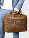Top Grain Genuine Leather Crossbody Bag, 15.6" Laptop Bag, Briefcase TC419 | TOUCHANDCATCH NZ - Touch and Catch NZ