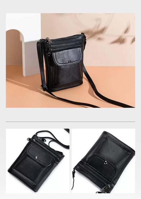 Women’s Genuine Leather Women's Crossbody Bag TC1057 | TOUCHANDCATCH NZ - Touch and Catch NZ