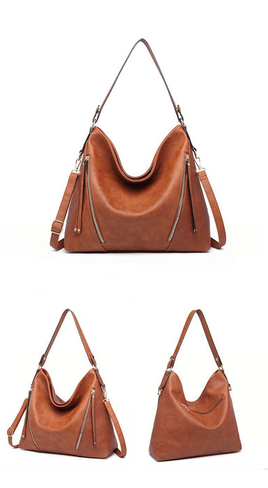 Women's Vegan Leather Tote Bag, Crossbody Bag, Shoulder Bag TC2033 | TOUCHANDCATCH NZ - Touch and Catch NZ
