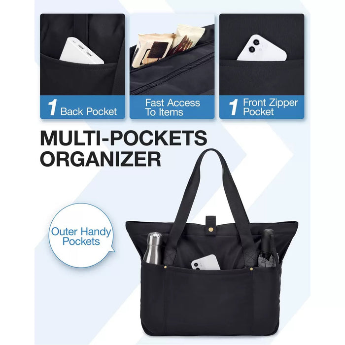 Women's Water-Resistance Foldable Tote Bag, Handbag TC1977 | TOUCHANDCATCH NZ