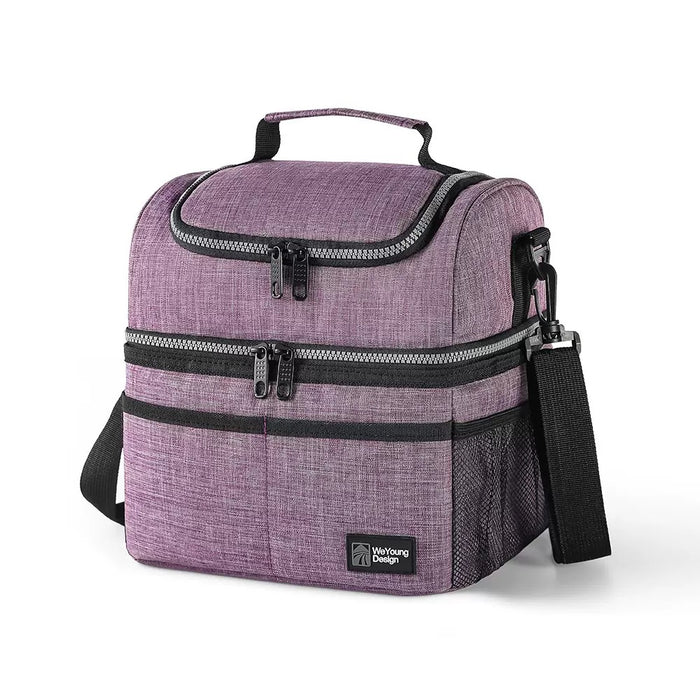 2-Compartment Insulated Lunch Bag, Thermal Bag, Picnic Bag TC1054 | TOUCHANDCATCH NZ - Touch and Catch NZ