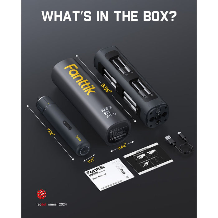 Fanttik S1 Pro Cordless Electric Screwdriver | TOUCHANDCATCH NZ