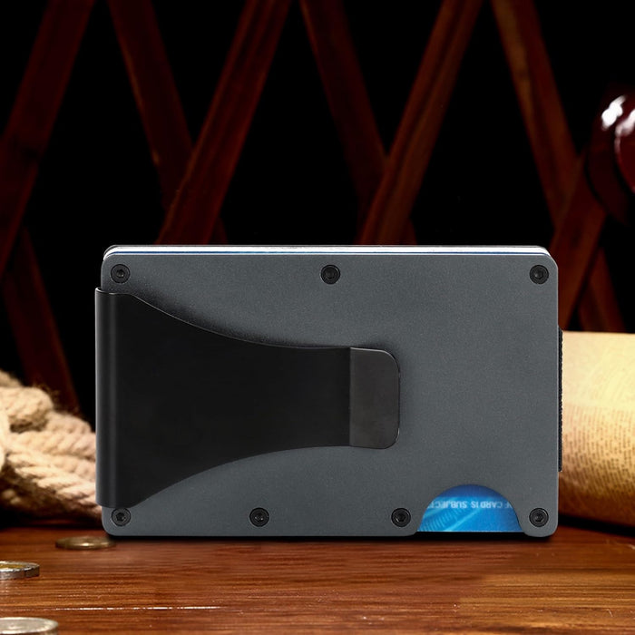 RFID Wallet For Men, Aluminum Card Holder TCTH02 | TOUCHANDCATCH NZ - Touch and Catch NZ