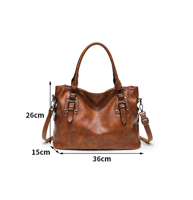 Women's Vegan Leather Tote Bag, Crossbody Bag, Shoulder Bag TC878 | TOUCHANDCATCH NZ - Touch and Catch NZ