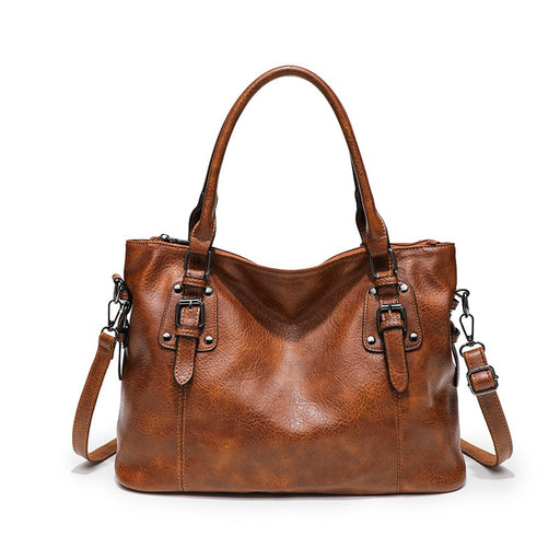 Women's Vegan Leather Tote Bag, Crossbody Bag, Shoulder Bag TC878 | TOUCHANDCATCH NZ - Touch and Catch NZ