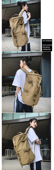 Canvas Duffle bag, Backpack, Crossbody Bag TC7358 | TOUCHANDCATCH NZ