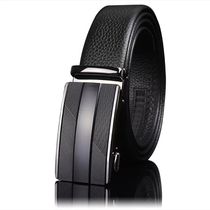 Top Grain Genuine Leather Men's Dress Belt Easy-Fit(Self Adjustable Length) TCPBELT | TOUCHANDCATCH NZ