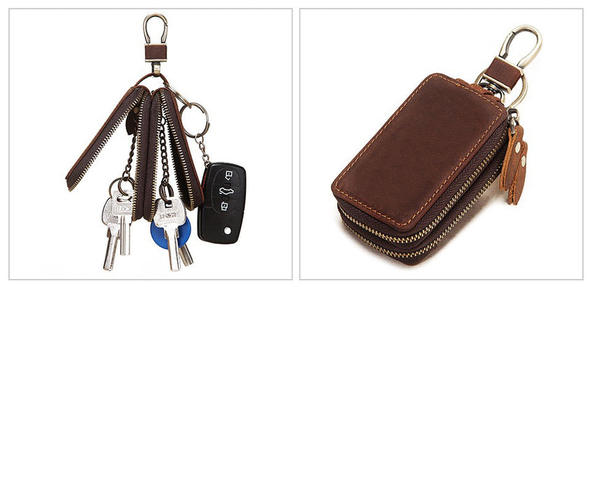 Genuine Leather Key Case TCL306 | TOUCHANDCATCH NZ - Touch and Catch NZ