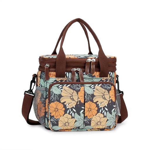 Extendable 2-Compartment Insulated Lunch Bag, Lunch Bag, Picnic Bag TC124| TOUCHANDCATCH NZ - Touch and Catch NZ