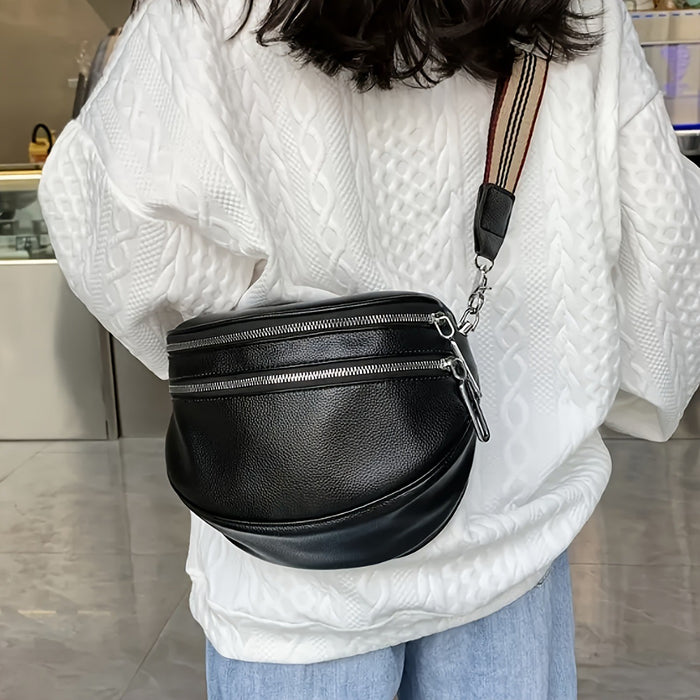 Women's Vegan Leather Crossbody Bag TC1022| TOUCHANDCATCH NZ