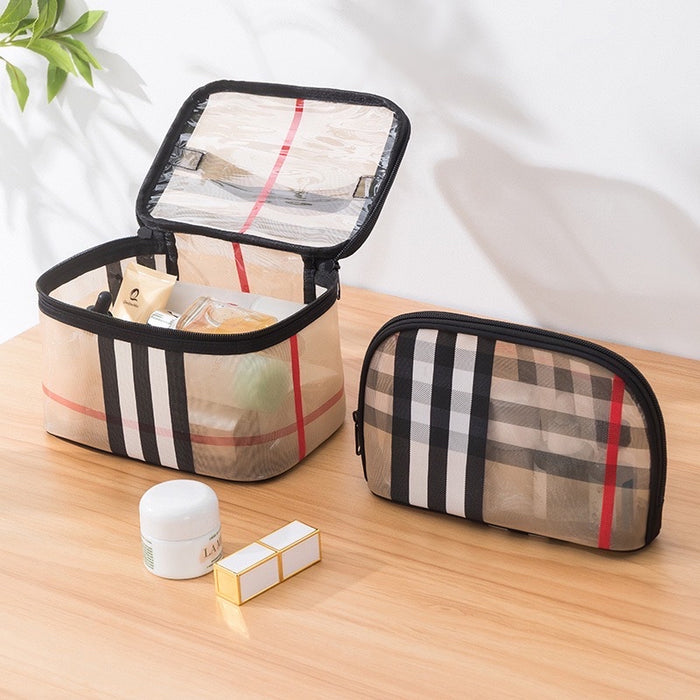 Toiletry Bag, Cosmetic Bag Black Color TC1024 | TOUCHANDCATCH NZ - Touch and Catch NZ