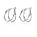 Women's Earrings Twin Twist Design TC2921 | TOUCHANDCATCH NZ - Touch and Catch NZ