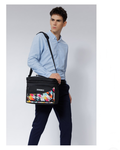 Insulated Extendable 2-Compartment Lunch Bag, Cooler Bag, Picnic Bag TC190 | TOUCHANDCATCH NZ - Touch and Catch NZ