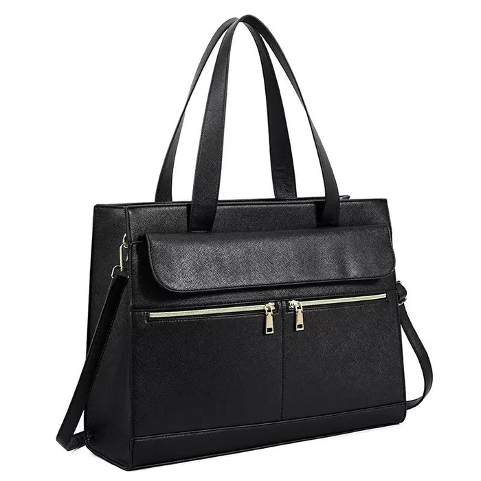 Women's Vegan Leather Crossbody Bag, Tote bag For 15.6" Laptop Bag, TC227| TOUCHANDCATCH NZ - Touch and Catch NZ