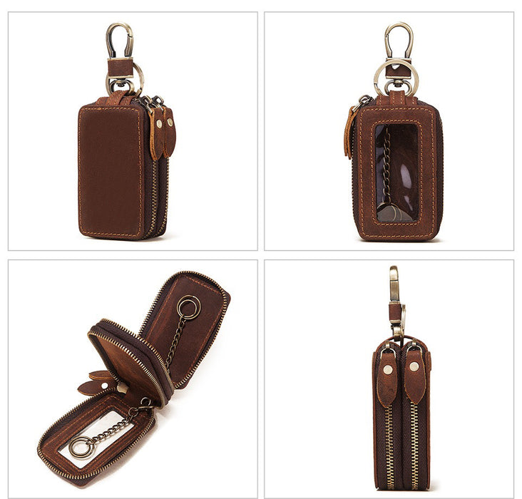 Genuine Leather Key Case TCL306 | TOUCHANDCATCH NZ - Touch and Catch NZ