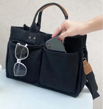 Women's Canvas Tote Bag, Handbag, Crossbody Bag TC1943 | TOUCHANDCATCH NZ - Touch and Catch NZ