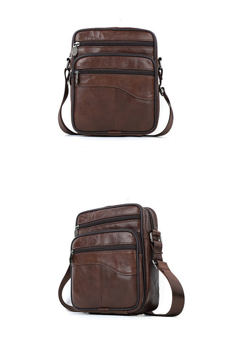 Men's Genuine Leather Crossbody Bag, Satchel TC4026 | TOUCHANDCATCH NZ - Touch and Catch NZ