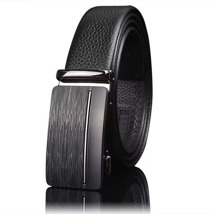 Top Grain Genuine Leather Men's Dress Belt Easy-Fit(Self Adjustable Length) TCPBELT | TOUCHANDCATCH NZ