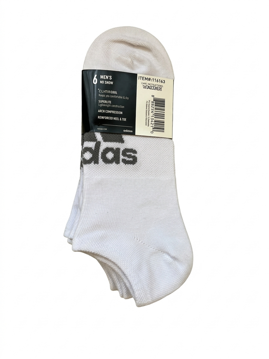 ADIDAS SUPERLITE CLIMACOOL NO SHOW SOCKS 6 PAIRS SIZE 6-12 | TOUCHANDCATCH NZ - Touch and Catch NZ