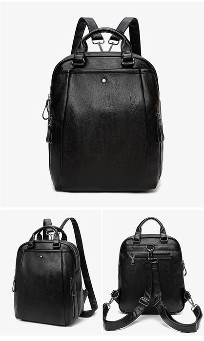 Women's Vegan Leather Backpack TC7098 | TOUCHANDCATCH NZ