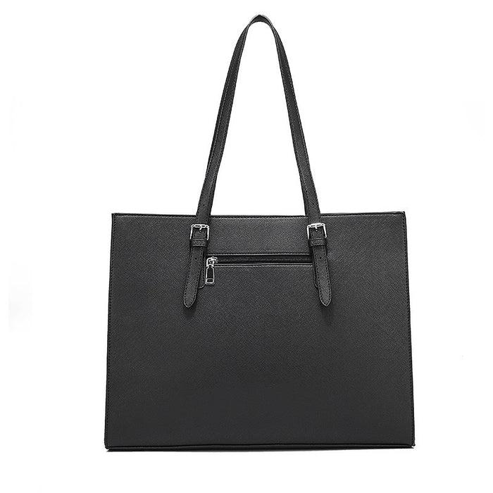 Women's Vegan Leather Crossbody Bag, Tote bag, 15.6" Laptop Bag, TC227| TOUCHANDCATCH NZ