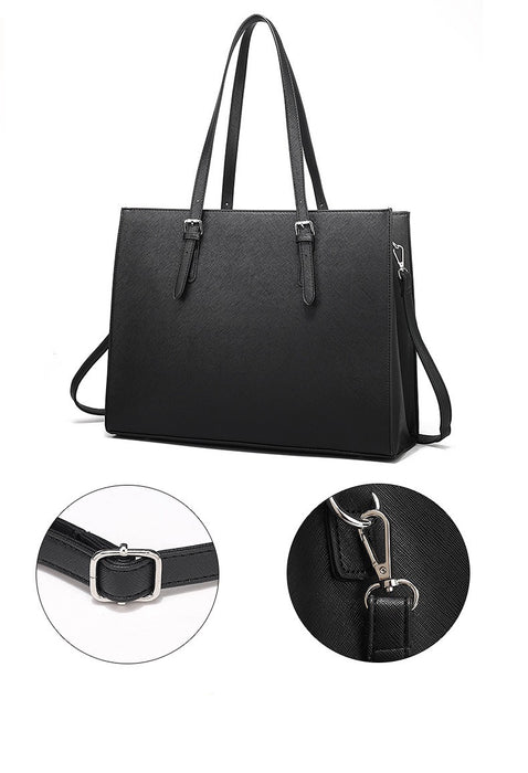 Women's Vegan Leather Crossbody Bag, Tote bag, 15.6" Laptop Bag, TC227| TOUCHANDCATCH NZ