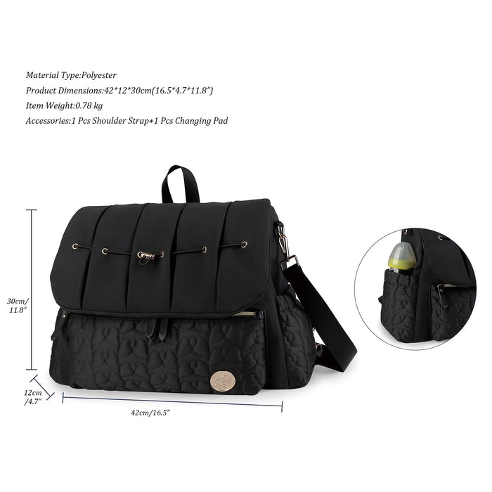 Nappy Bag, Nappy Backpack, Nappy Crossbody Bag TC083 | TOUCHANDCATCH NZ - Touch and Catch NZ