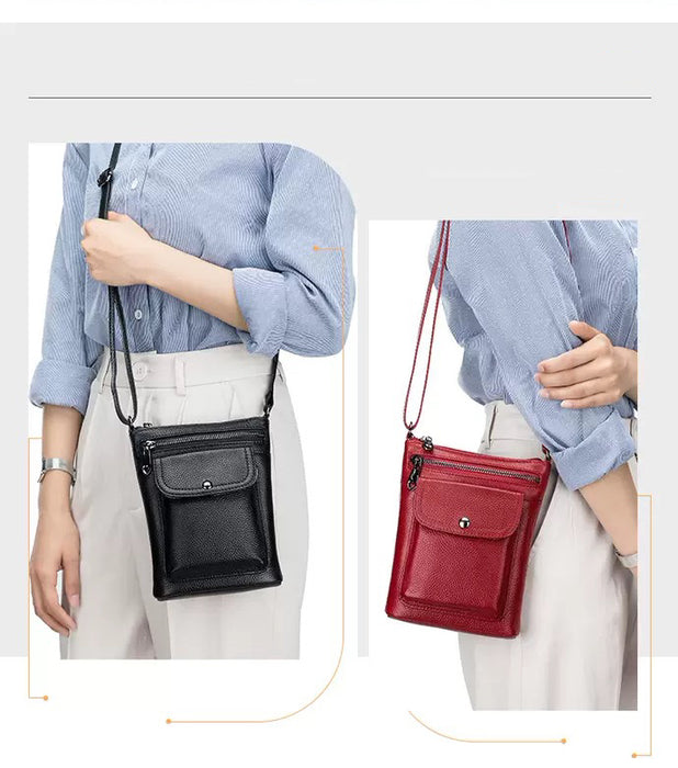 Women’s Genuine Leather Women's Crossbody Bag TC1057 | TOUCHANDCATCH NZ - Touch and Catch NZ