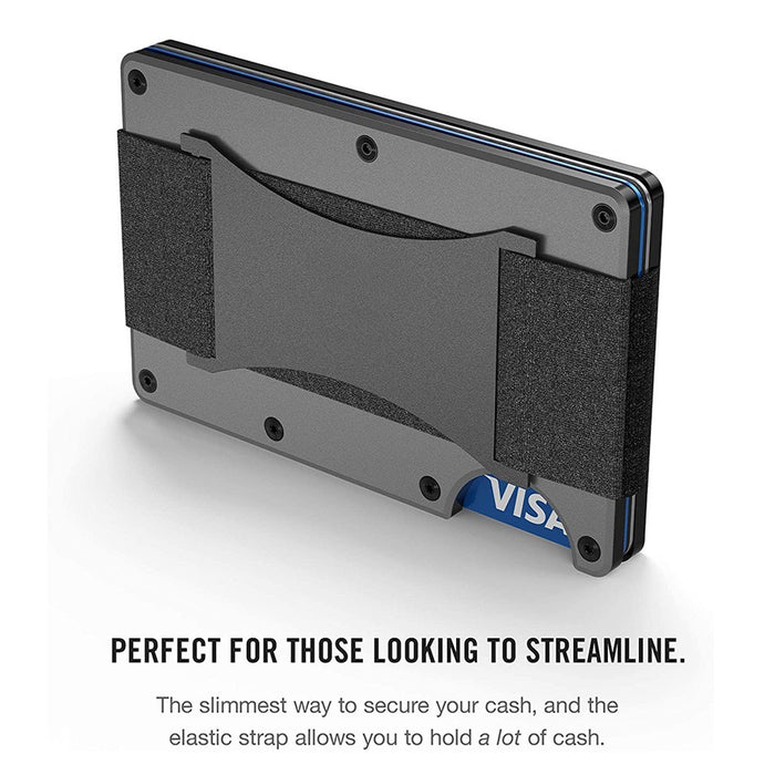 RFID Wallet For Men, Aluminum Card Holder TCTH01 | TOUCHANDCATCH NZ - Touch and Catch NZ