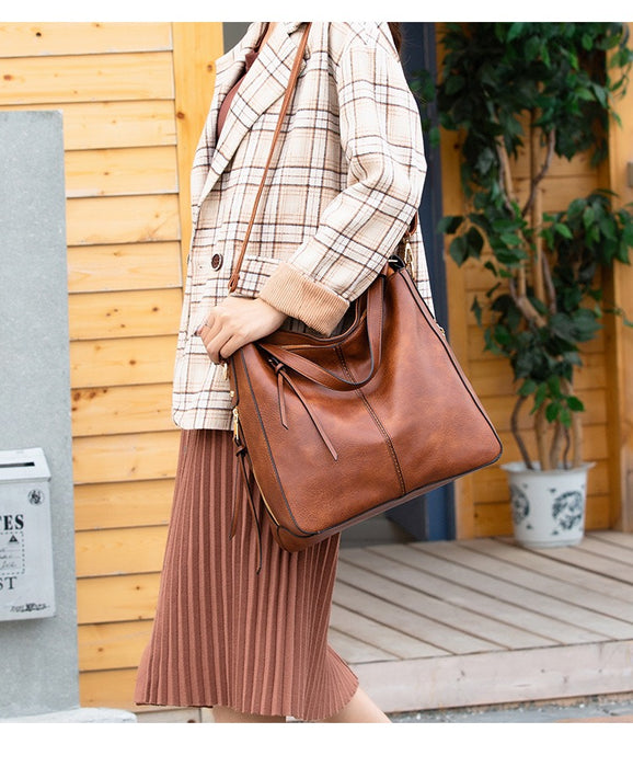 Women's Vegan Leather Handbag, Crossbody Bag, Tote Bag TC1252 | TOUCHANDCATCH NZ