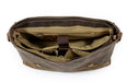 Waxed Canvas Men's Crossbody Bag, 15.6" Laptop Bag TC4606 | TOUCHANDCATCH NZ - Touch and Catch NZ