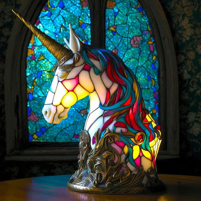 Stained Unicorn Lamp
 | TOUCHANDCATCH NZ - Touch and Catch NZ