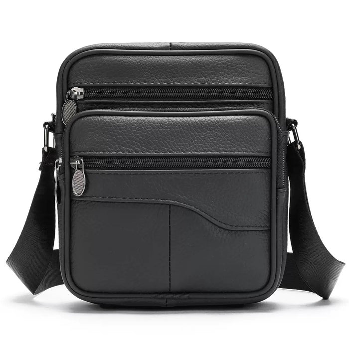 Men's Genuine Leather Crossbody Bag, Satchel TC55 | TOUCHANDCATCH NZ - Touch and Catch NZ