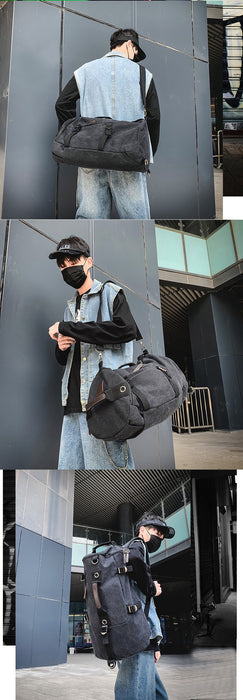 Canvas Duffle bag, Backpack, Crossbody Bag TC7358 | TOUCHANDCATCH NZ