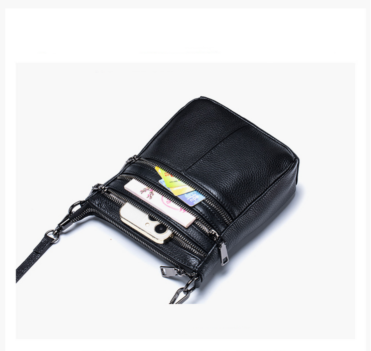 Women’s Genuine Leather Crossbody Bag TC6719 | TOUCHANDCATCH NZ - Touch and Catch NZ
