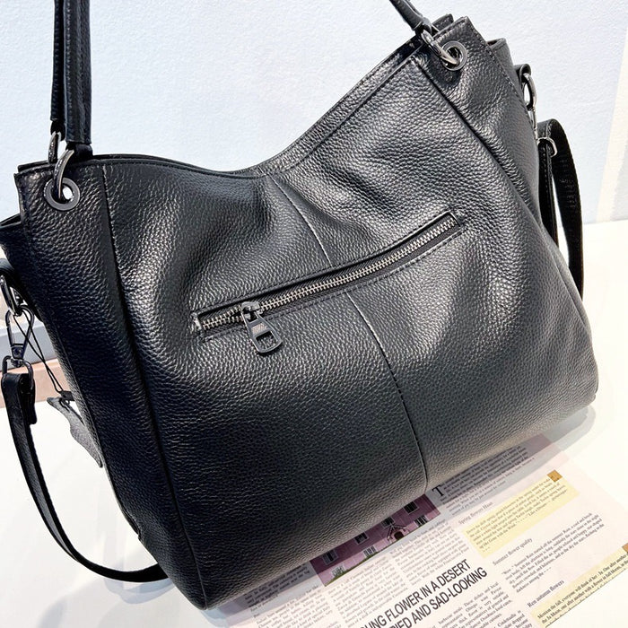 Women's Genuine Leather Tote Bag, Crossbody Bag TC2012 | TOUCHANDCATCH NZ - Touch and Catch NZ