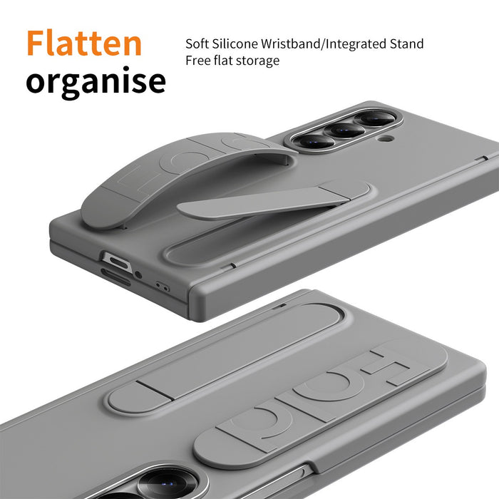 Case For Samsung Z Fold7 Series With Stand, Finger Strap And Screen Protection Film TCZLS7| TOUCHANDCATCH NZ - Touch and Catch NZ