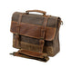 Waxed Canvas Men's Crossbody Bag, 15.6" Laptop Bag TC4606 | TOUCHANDCATCH NZ - Touch and Catch NZ