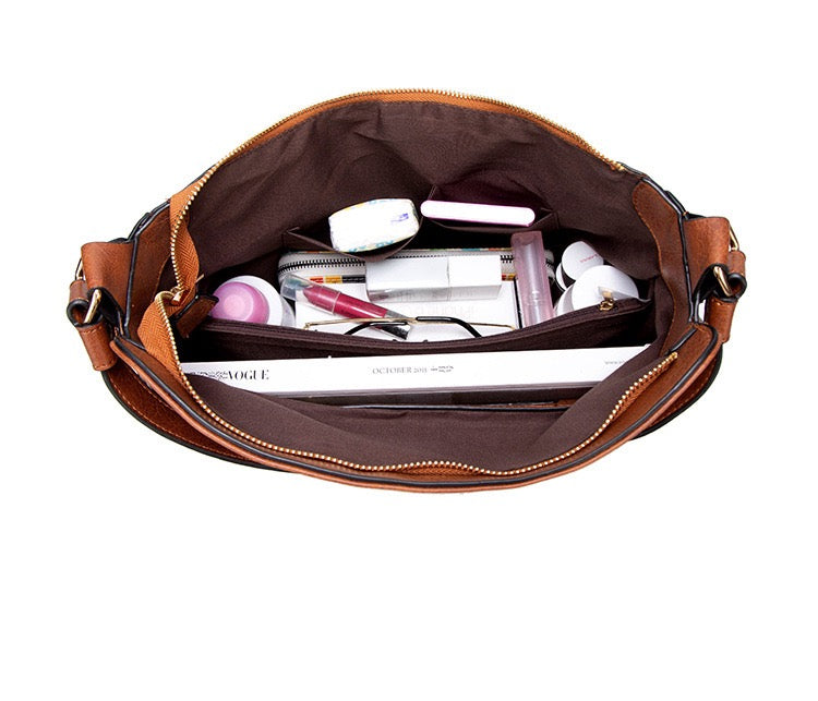 Women's Vegan Leather Handbag, Crossbody Bag, Tote Bag TC1252 | TOUCHANDCATCH NZ